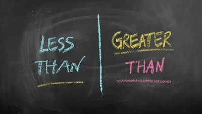 Less Than or Greater Than