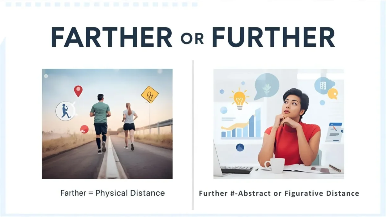 Farther or Further