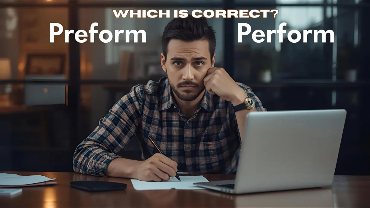 Preform or Perform