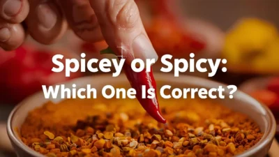 Spicey or Spicy
