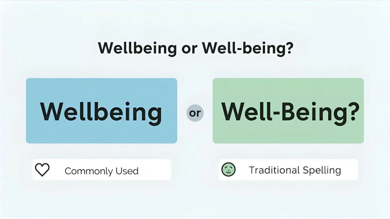 Wellbeing or Well-Being