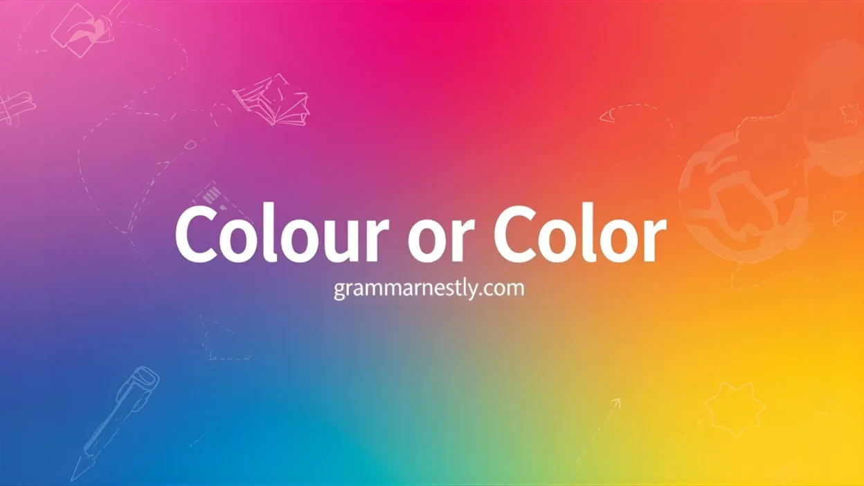 Colour or Color