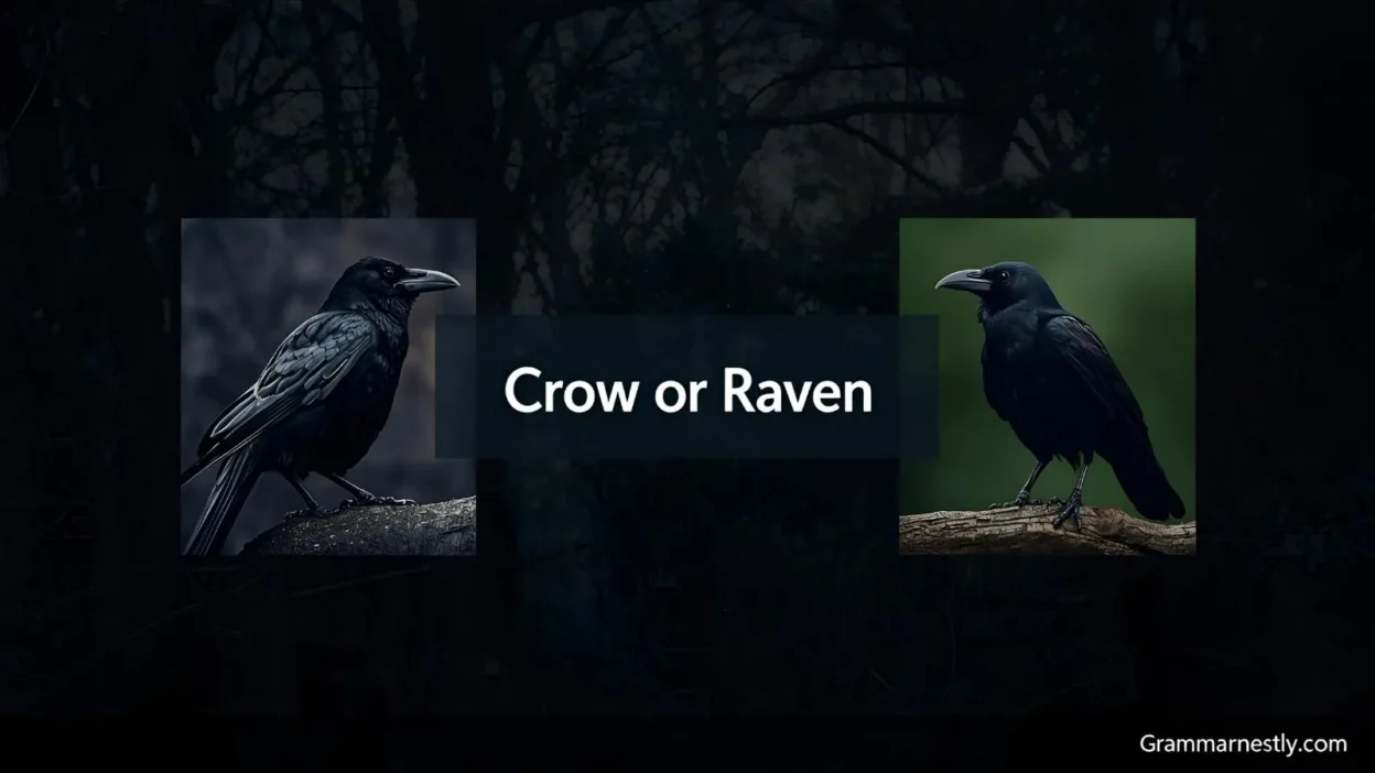 Crow or Raven