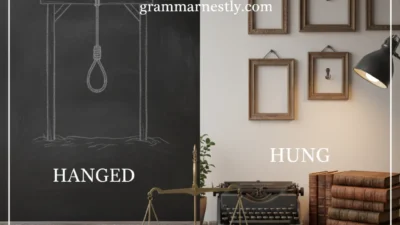 Hanged vs Hung