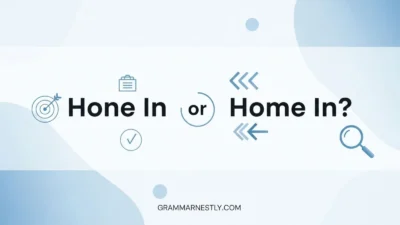 Hone In or Home In