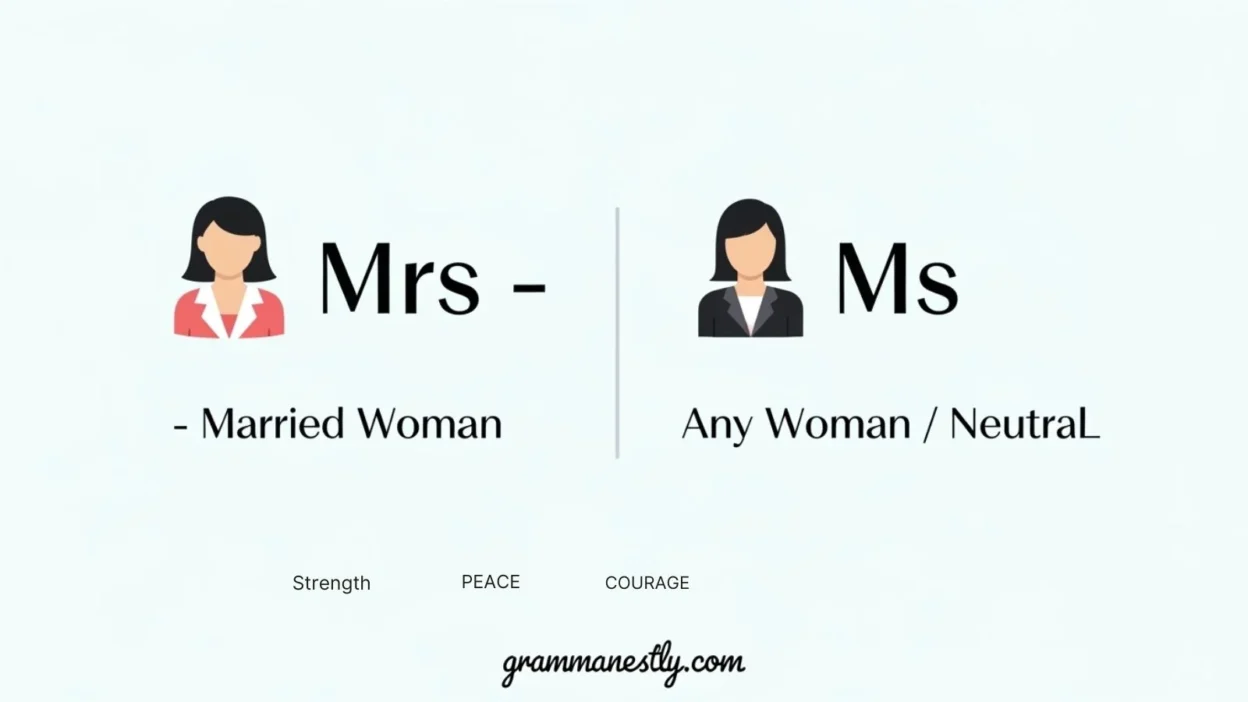 Mrs or Ms