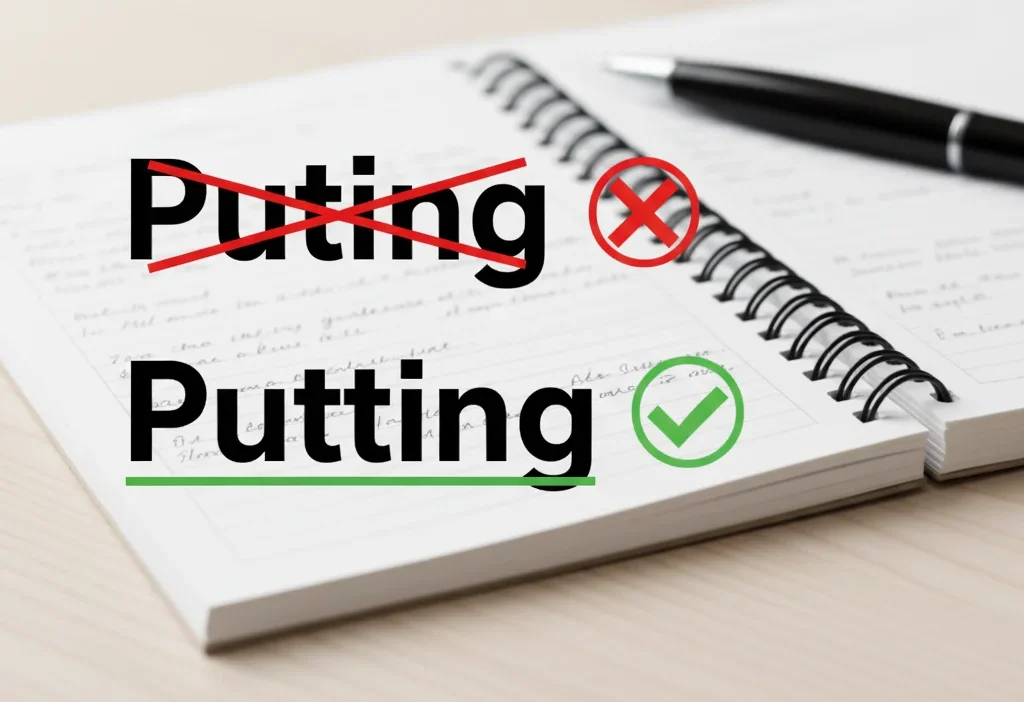 Puting or Putting
