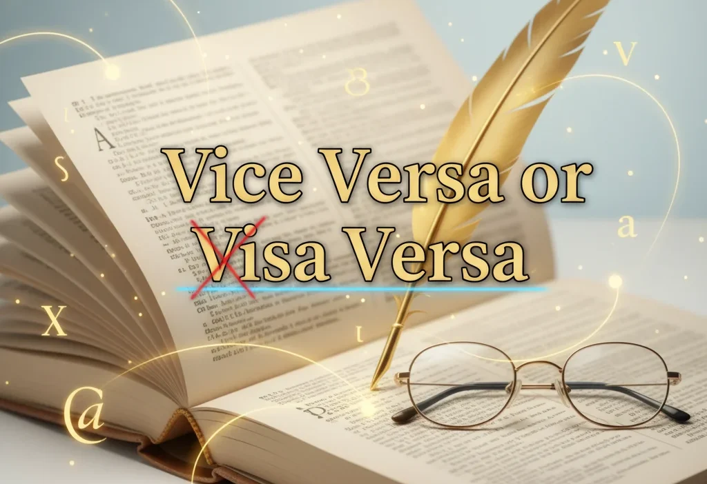 Vice Versa or Visa Versa